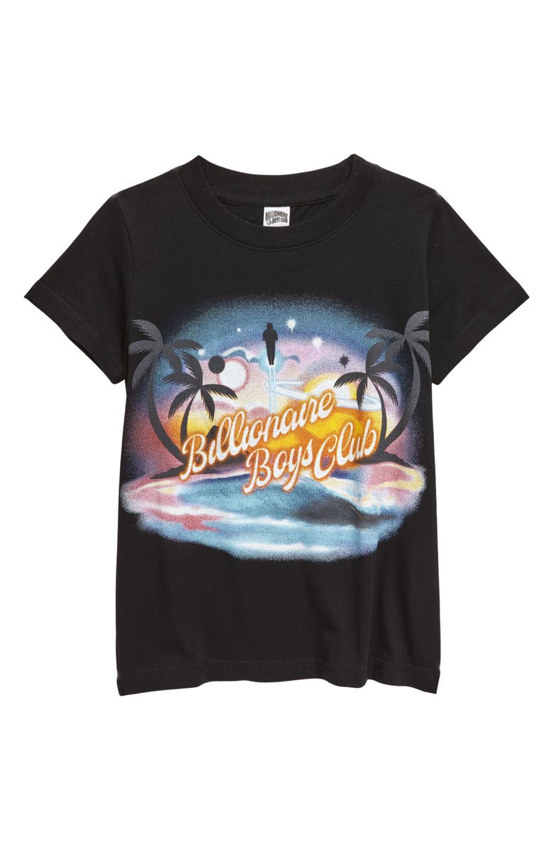 Billionaire Boys Club Kids' Waves Cotton Graphic T-Shirt, Main, color,
