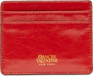 Frances Valentine Leather Card Case