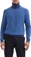 Bugatchi Diamond Turtleneck Sweater