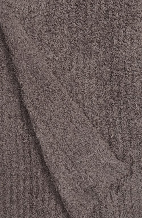 Barefoot Dreams ® Cozychic™ Rib Throw Blanket In Brown