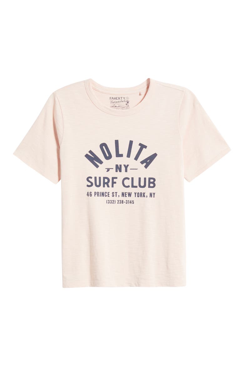 Nolita Sunwashed Cotton Graphic T-Shirt, Alternate, color, PEACH WHIP