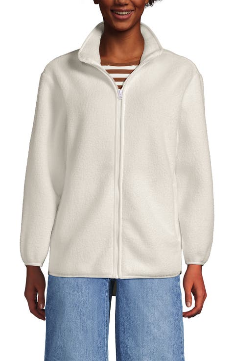 Cozy High Pile Full Zip Fleece Jacket
