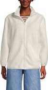 Lands' End Cozy High Pile Full Zip Fleece Jacket