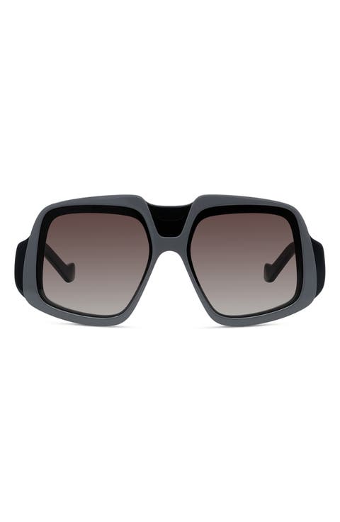 Anagram 61mm Gradient Geometric Sunglasses