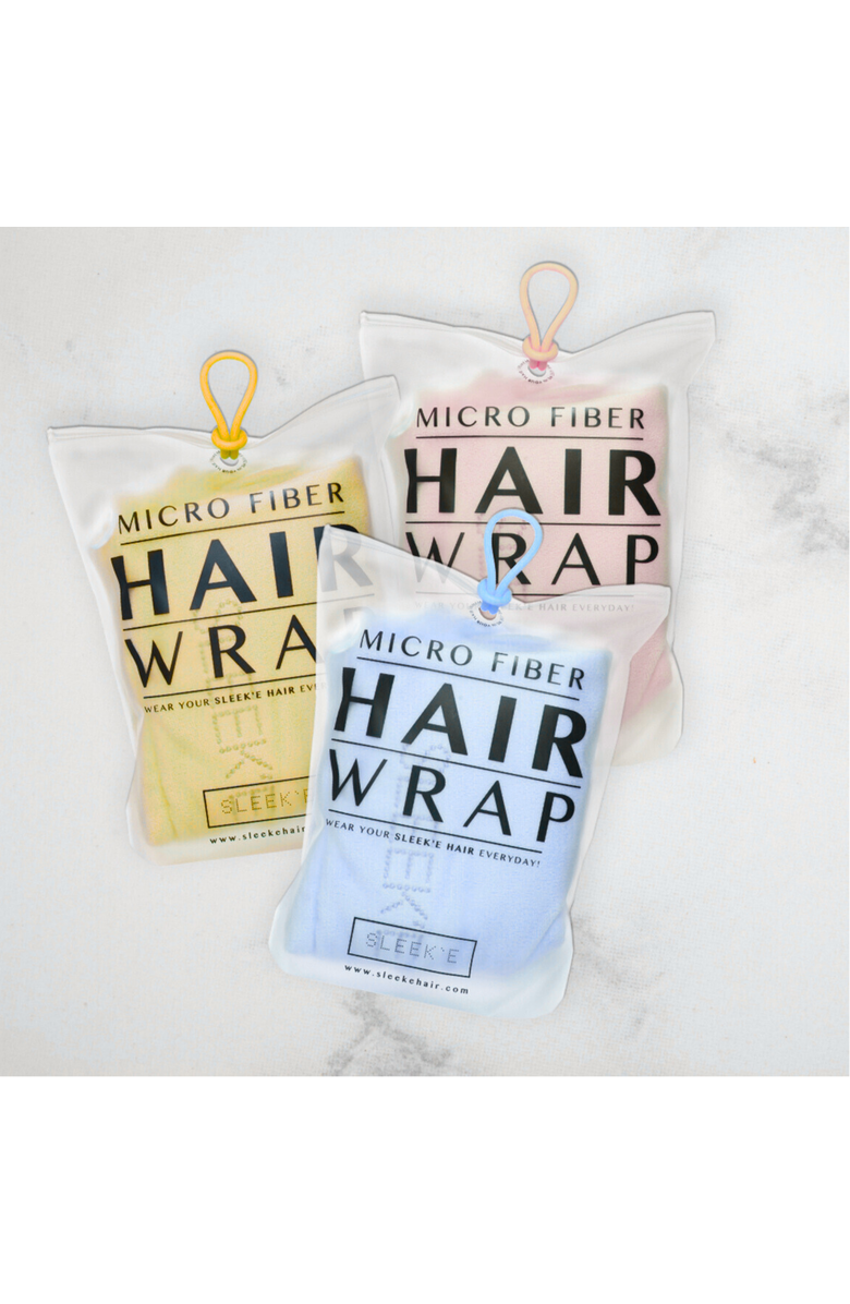SLEEKE HAIR 3-for-2 Hair Wrap Bundle, Main, color, Lavender/Mint/Pink