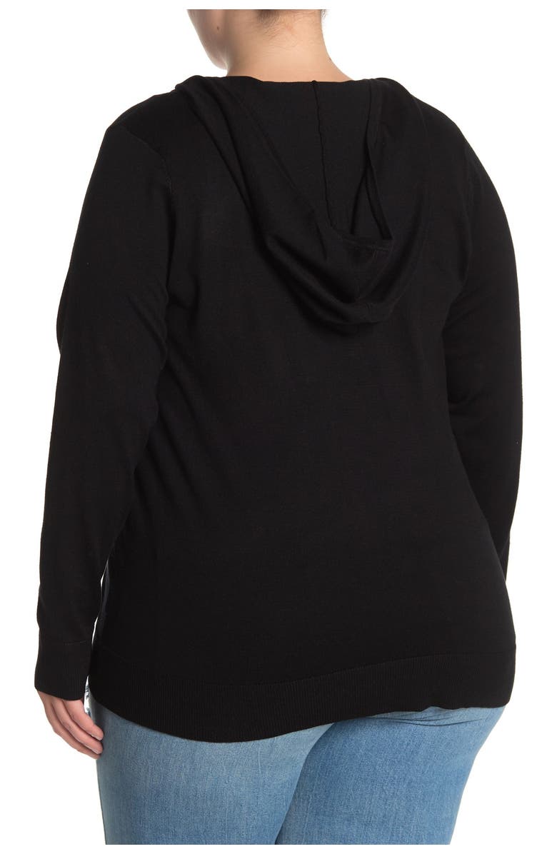 CYRUS V-Neck Pullover Hoodie Sweater, Alternate, color, 