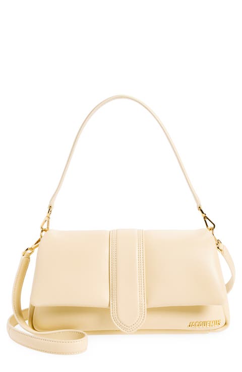 ハンドバッグ Jacquesmus Handbags Women Leather Beige/Light Ivory Shop Ivory Jacquemus Online | Nordstrom