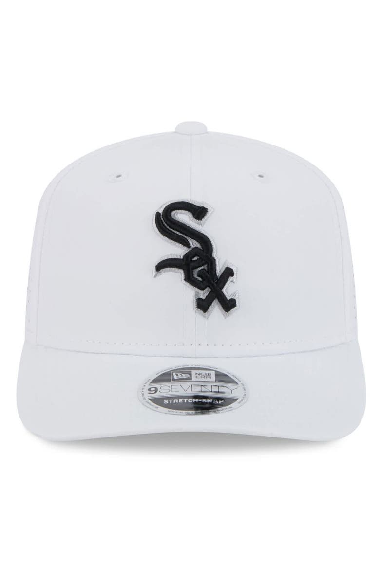 New Era Men's New Era  White Chicago White Sox 2025 Spring Training 9SEVENTY COOLERA Stretch-Snap Hat, Alternate, color, 