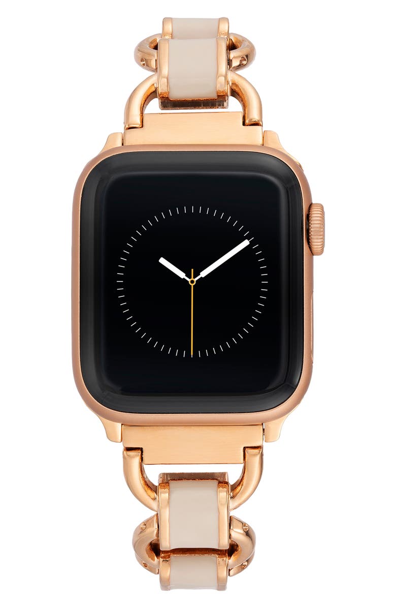 Anne Klein 12.7mm Apple Watch<sup>®</sup> Bracelet Watchband, Alternate, color, 