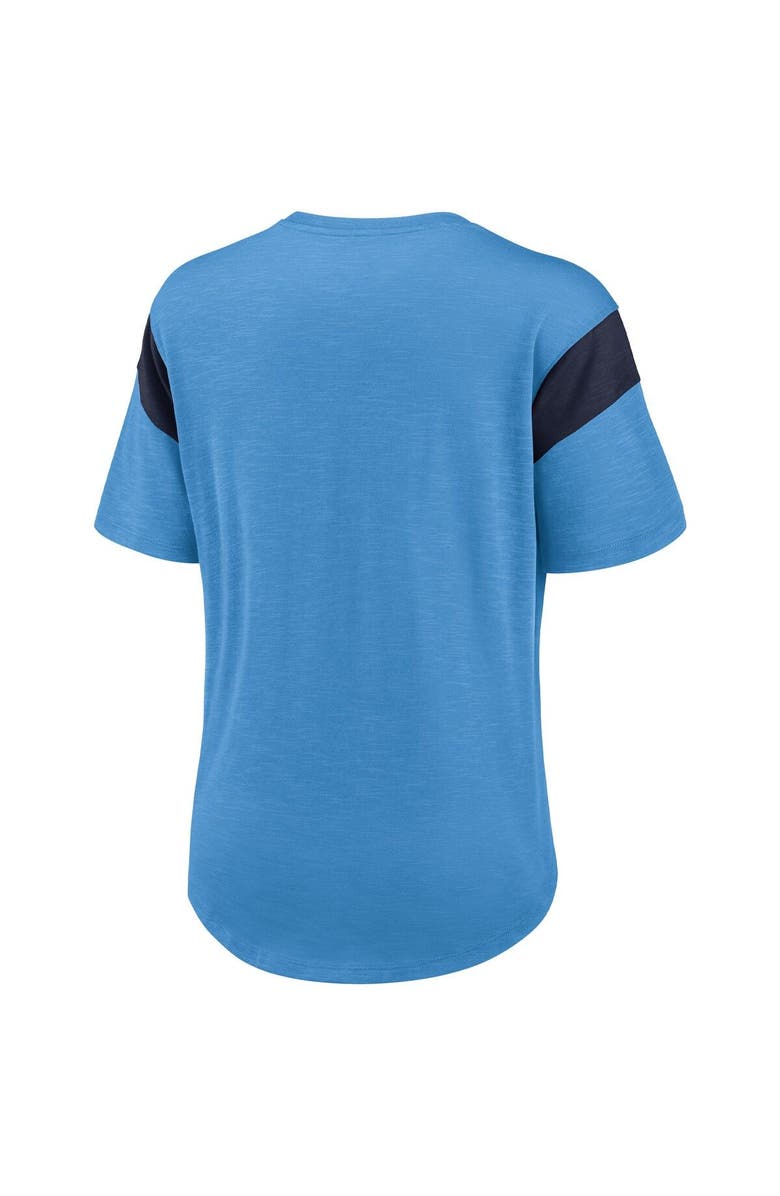 Nike Women's Nike Light Blue Tennessee Titans Primary Logo Fashion Top, Alternate, color, Light Blue