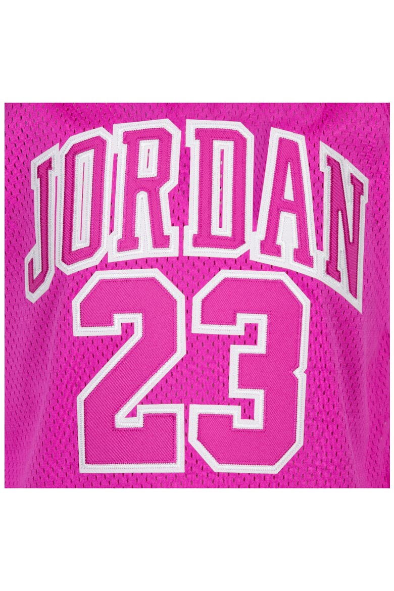 Kids' Jordan 23 Jersey, Alternate, color, FIRE PINK