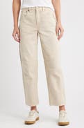 CITY BLUES High Waist Ankle Barrel Jeans