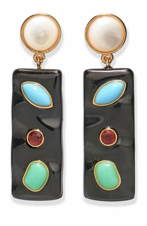 Tessera Drop Earrings