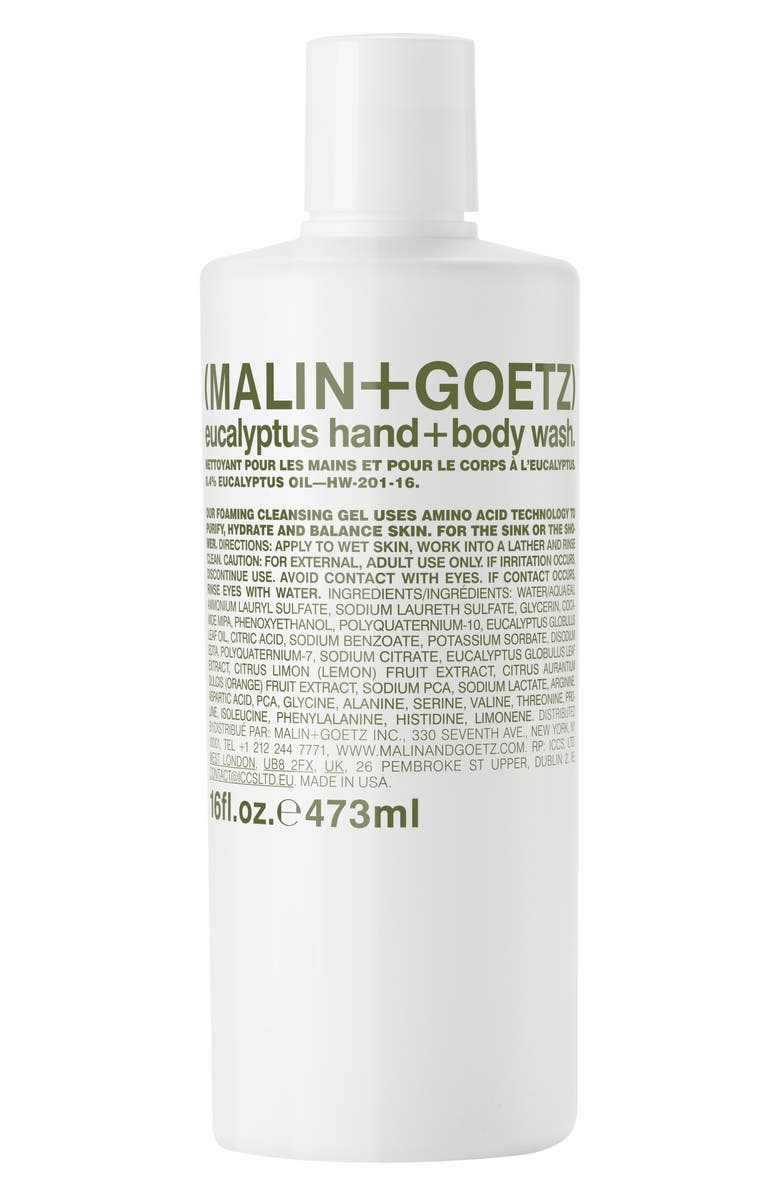 MALIN+GOETZ Eucalyptus Hand & Body Wash Refill, Main, color, 