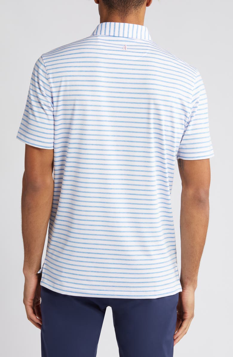 johnnie-O Thorton Stripe Performance Golf Polo, Alternate, color,