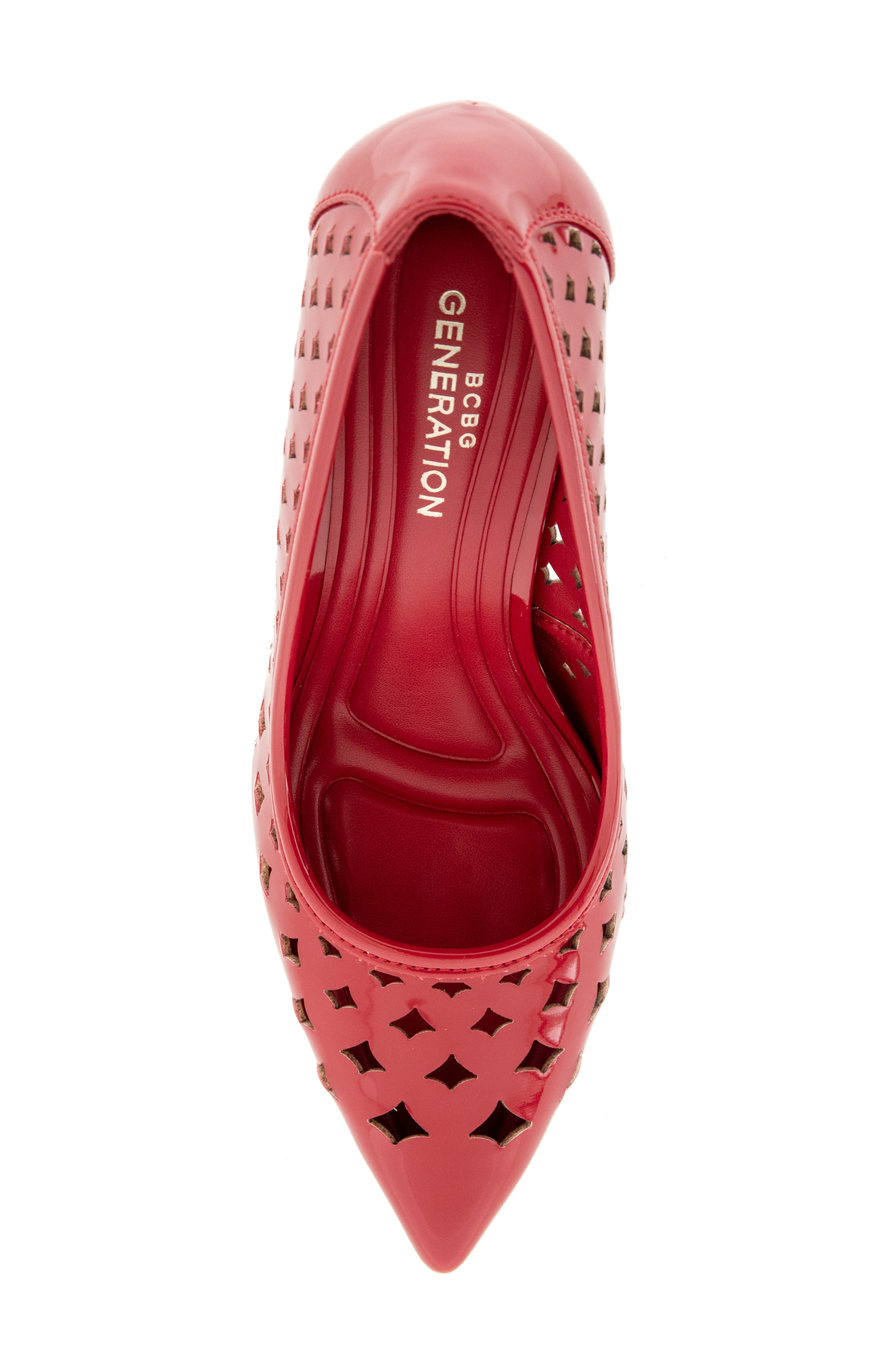 BCBGeneration Bissha Laser Cut Stiletto Pump, Alternate, color, 