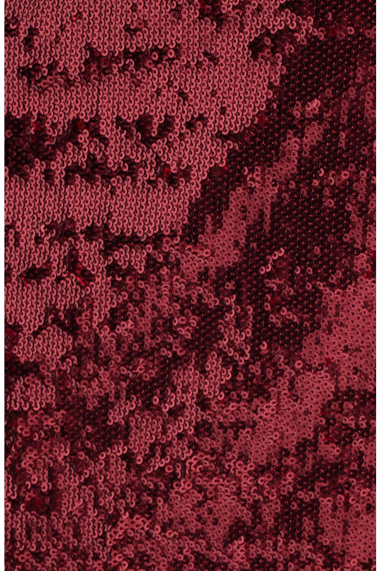 Ebibi Sequin Pencil Skirt, Alternate, color, DK RD