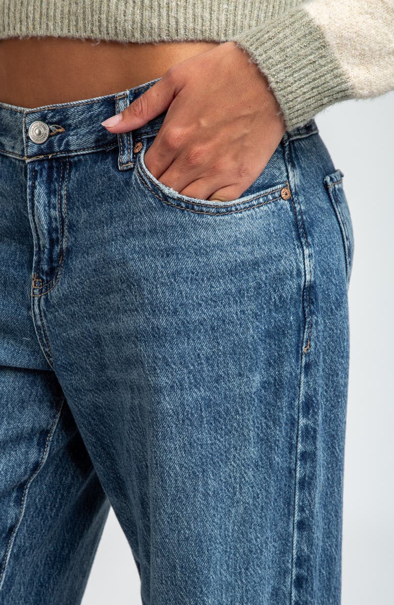 I Love Who I Am Classic Rise Straight Leg Jeans, Alternate, color, Indigo Vintage