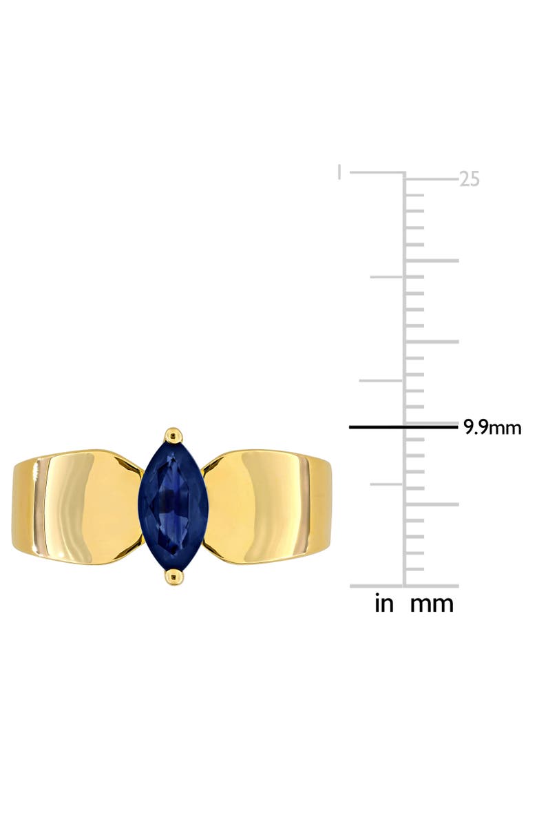 Julianna B. Precious Gem Marquise Ring 10k Gold, Alternate, color, Sapphire