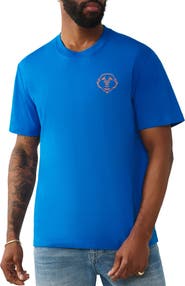 True Religion Logo Applique Graphic T-Shirt