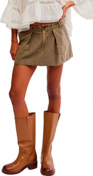 Free People Riverfront Surplus Miniskirt