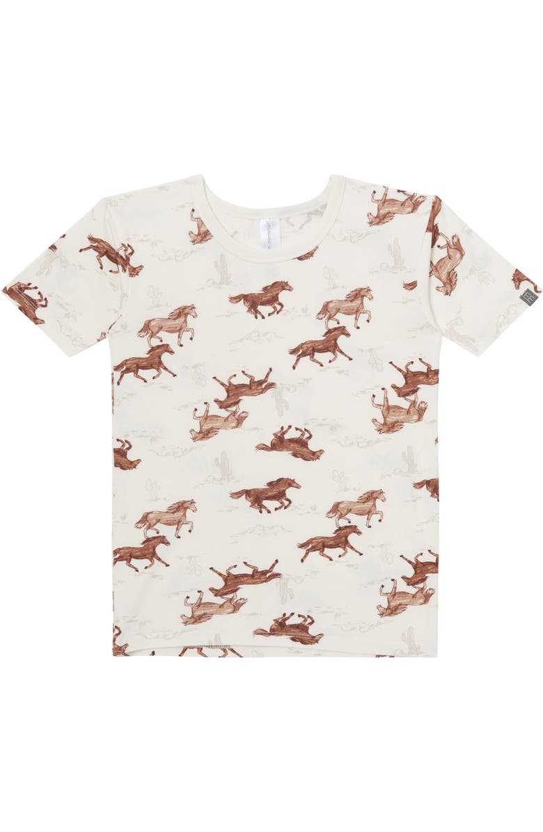 Modern Moments<sup>™</sup> by Gerber Snug Fitting Pajama Sets, Alternate, color, Wild Horses