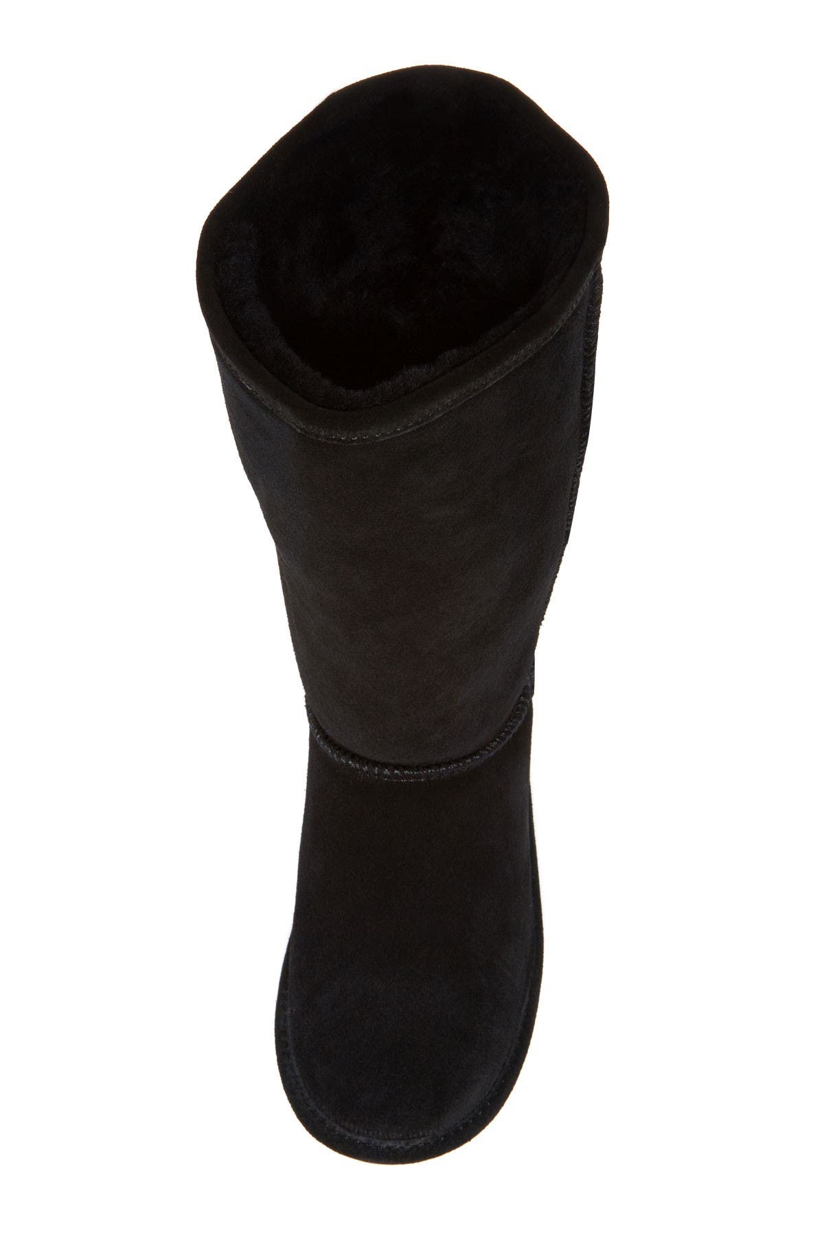 BEARPAW Emma Tall Genuine Sheepskin Lined Boot, Alternate, color, Black Ii