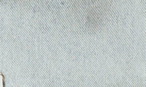 BLANKNYC BLANKNYC LACE-UP DENIM MICRO MINISKIRT 
