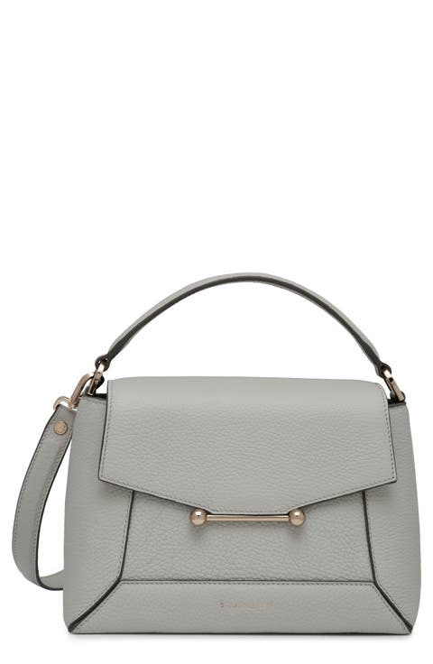 Mosaic Leather Top Handle Bag