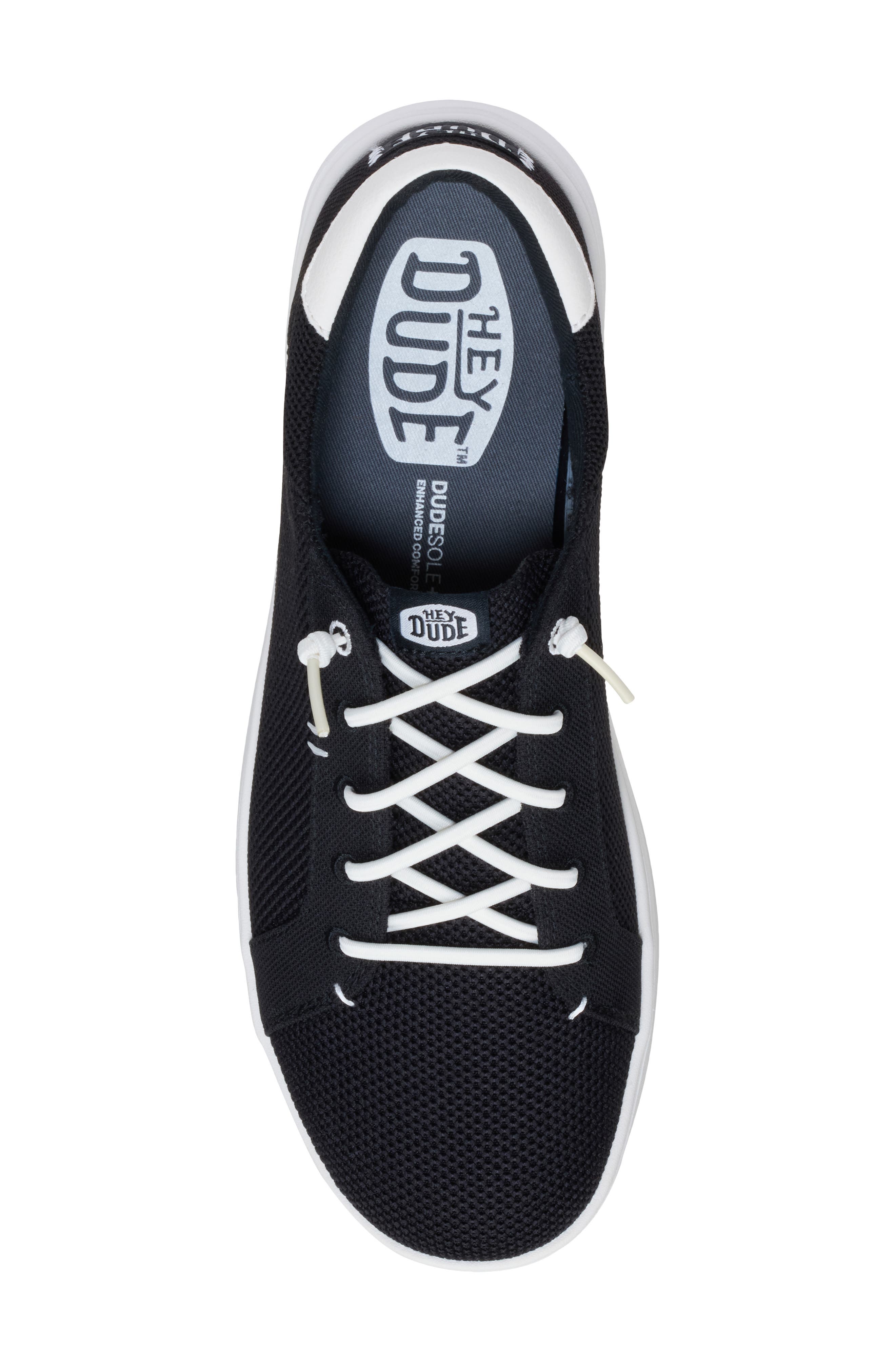 Hey Dude Paul Pro Low Top Slip-On Sneaker, Alternate, color, Black/ Multi