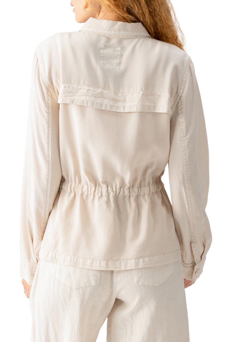Lora Surplus Jacket, Alternate, color, CRYSTAL