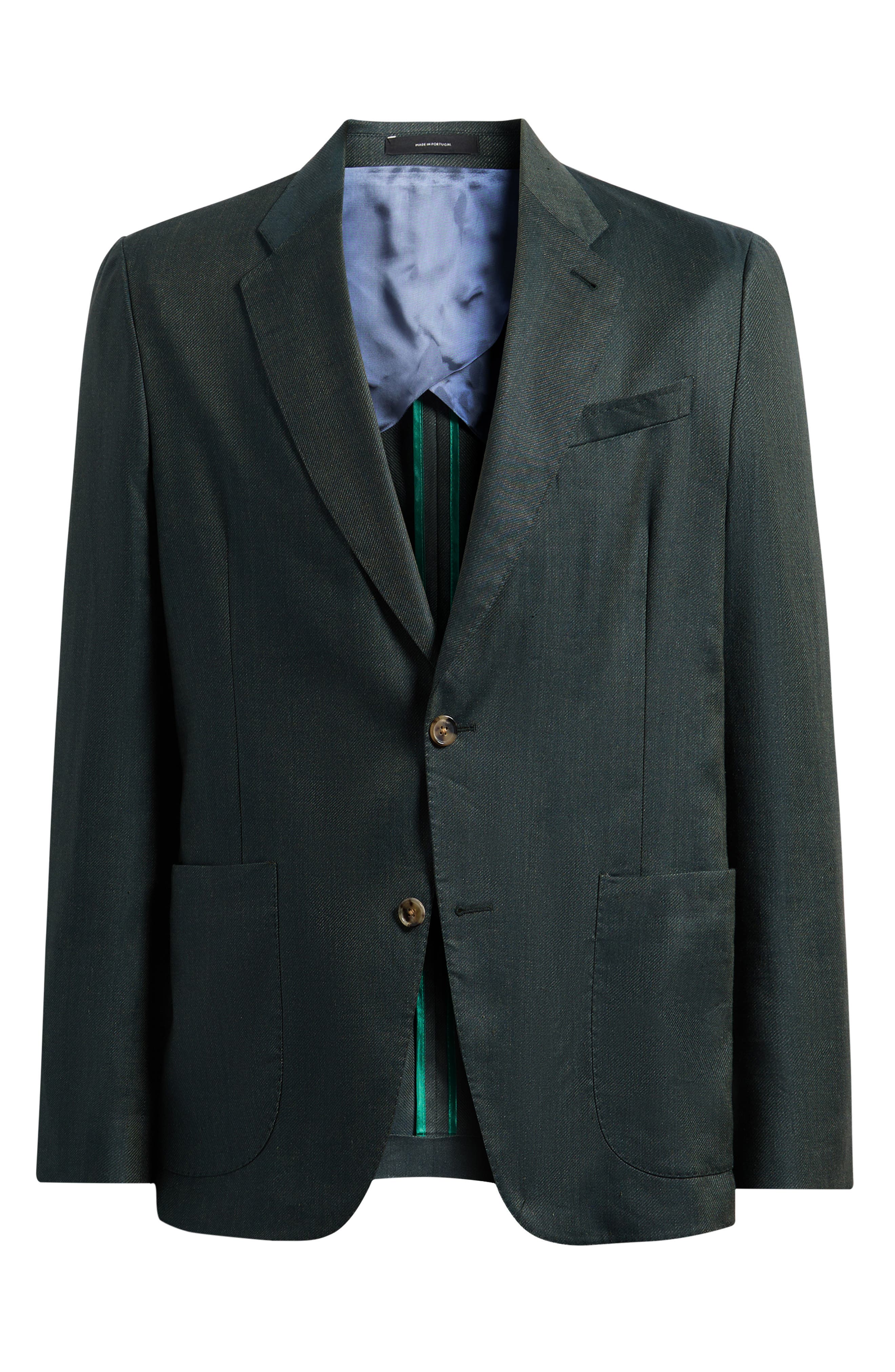 Marylebone Solid Linen & Wool Twill Sport Coat