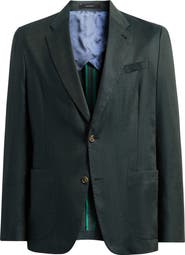 Paul Smith Marylebone Solid Linen & Wool Twill Sport Coat