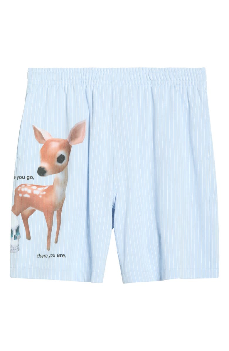PLEASURES Pet Shorts, Alternate, color, Blue
