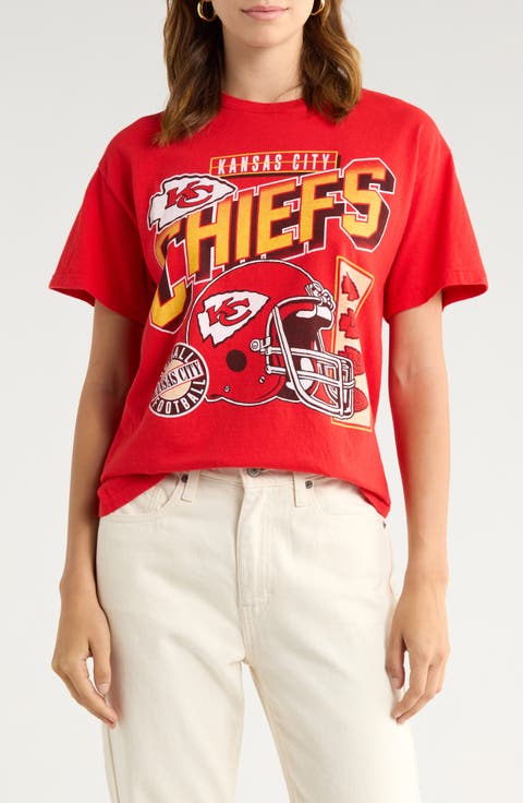 Chiefs Checkdown Cotton Graphic T-Shirt
