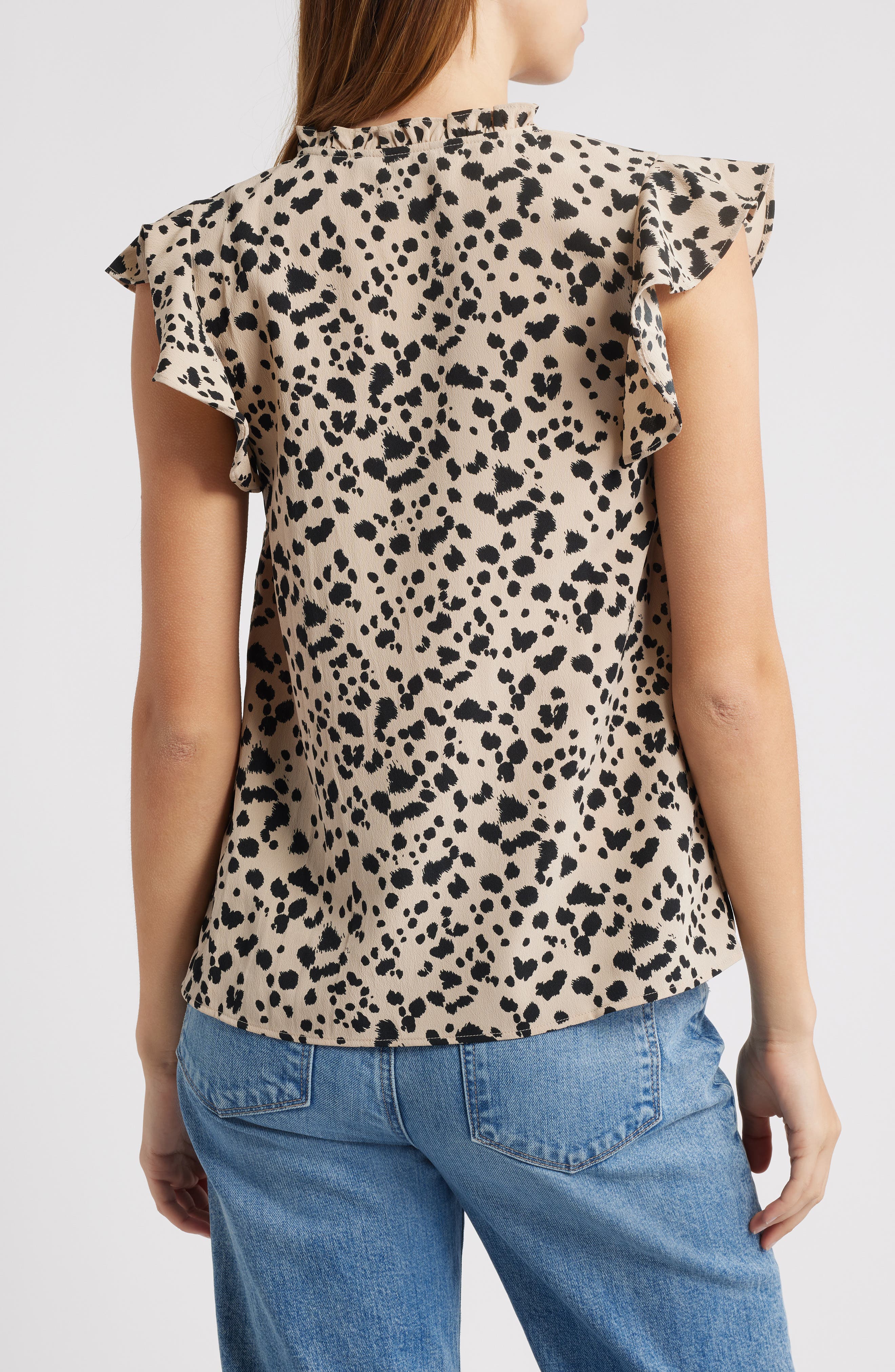 Ruffle Sleeve Top - image 2