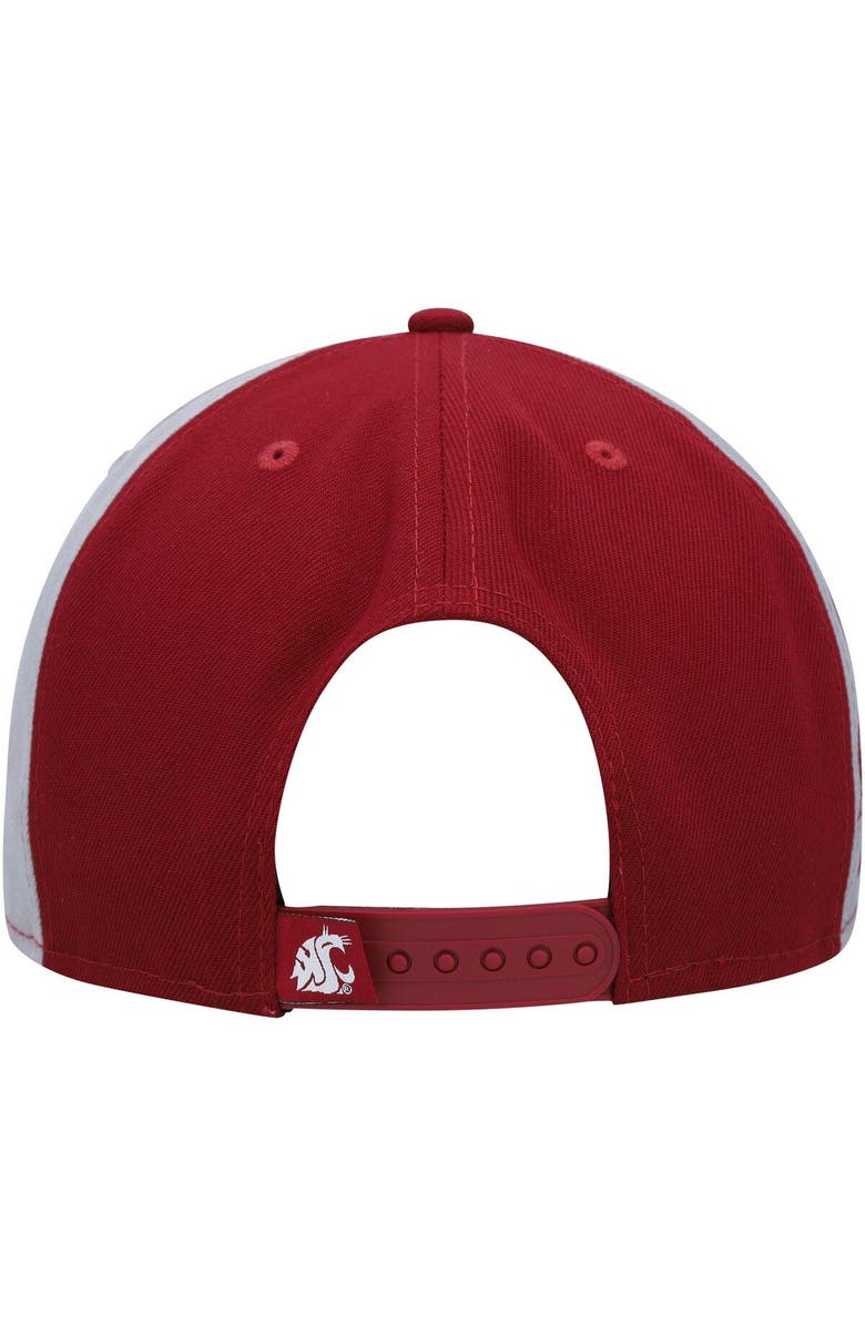 New Era Men's New Era Crimson Washington State Cougars Outright 9FIFTY Snapback Hat, Alternate, color, Crimson