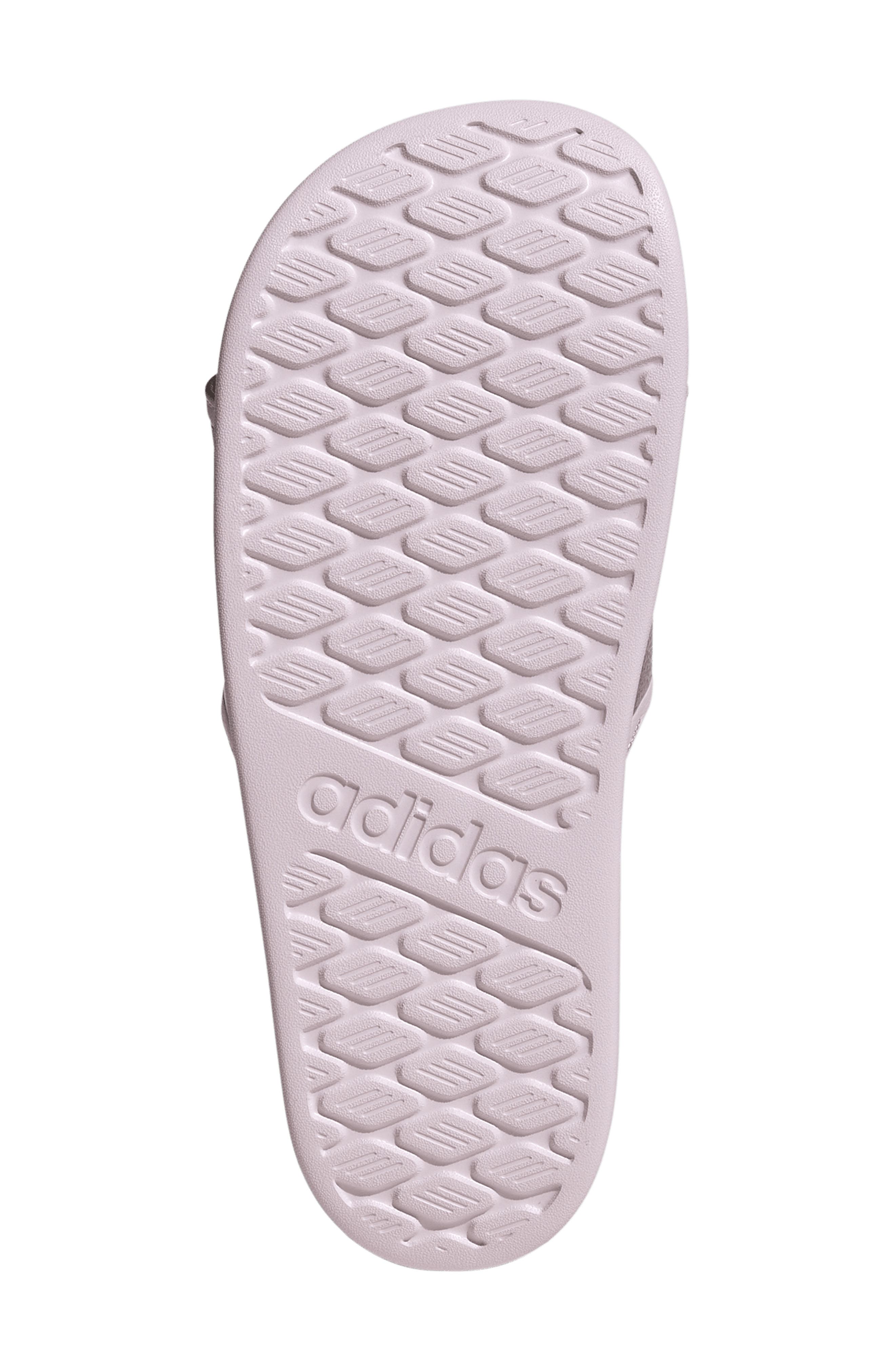 Adilette Comfort 2.0 Slide Sandal, Alternate, color, ALMOST PINK/ SILVER/ PINK