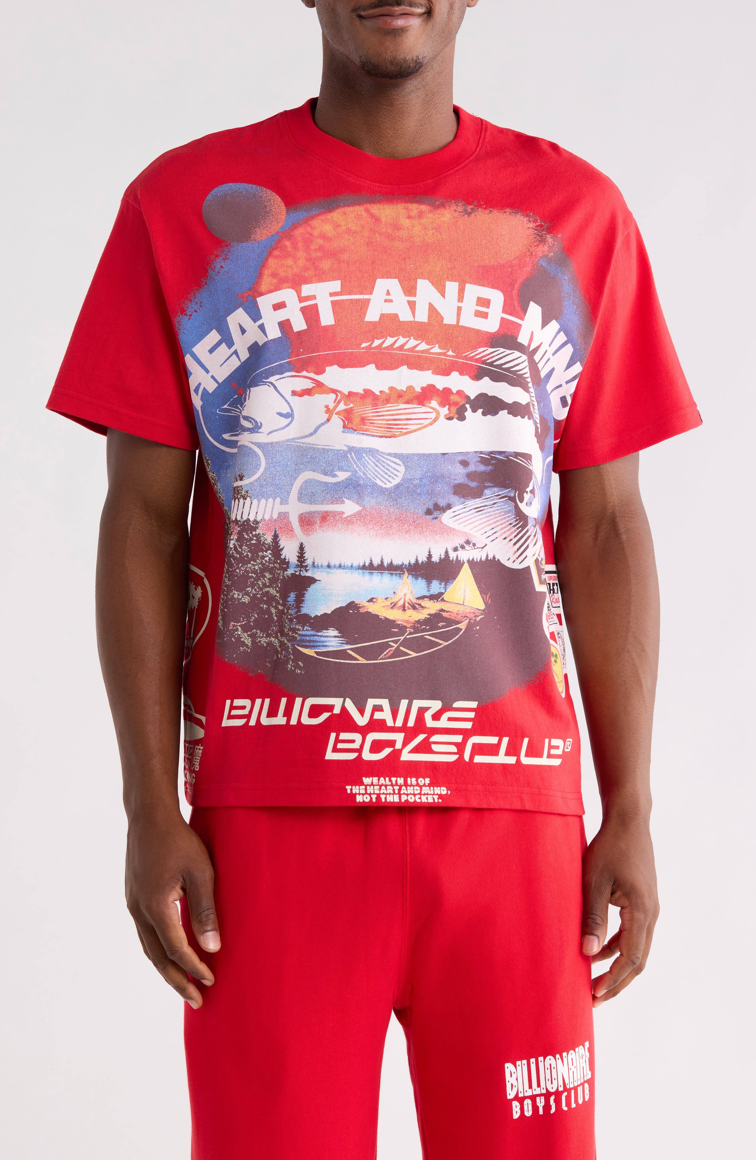 Hook Cotton Graphic T-Shirt