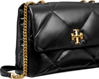 Kira Diamond Quilted Leather Convertible Shoulder Bag