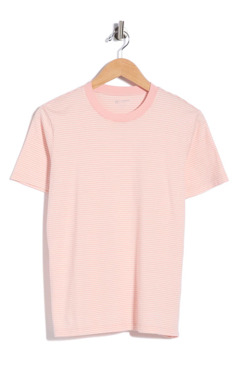 AG Jagger Crewneck T-Shirt, Alternate, color, Pearl Mauve/ Ivory Dust