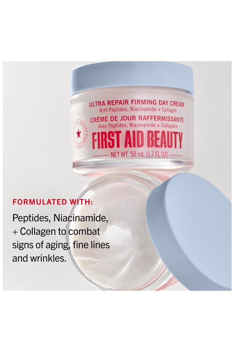 Ultra Repair Firming Day Cream with Peptides, Niacinamide & Collagen, Alternate, color, NO COLOR
