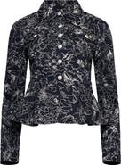 Cinq à Sept Garden Doodle Lainy Jacket