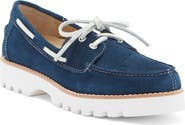 Donald Pliner Lug Sole Boat Shoe