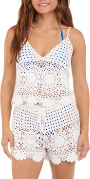 Citrus Crochet Cover-Up Camisole