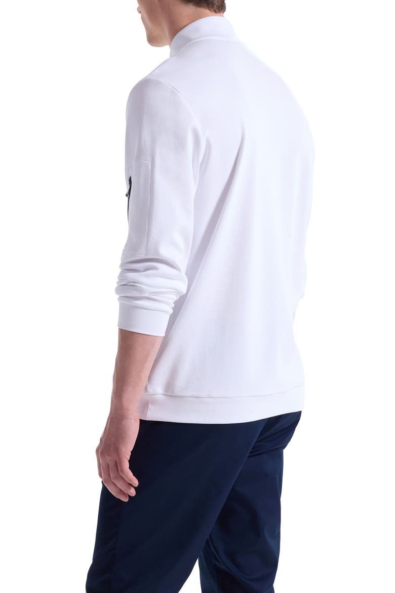 Soft Touch Quarter Zip, Alternate, color, WHITE