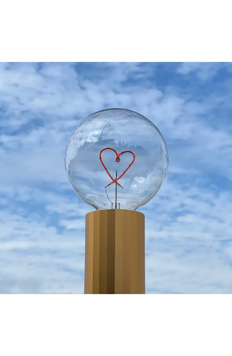 MITB Heart Portable Table Lamp, Alternate, color, Olive