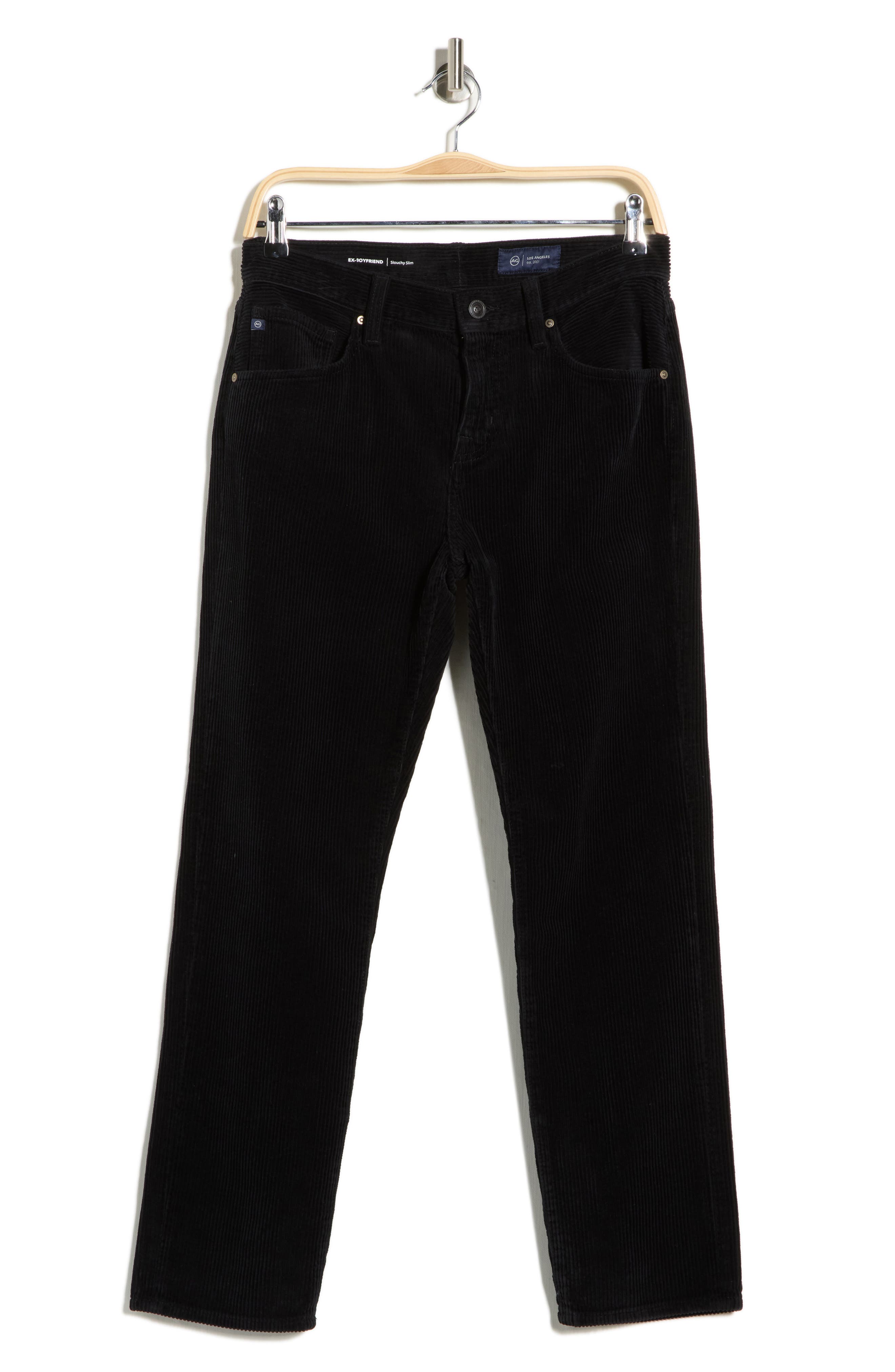 AG Ex-Boyfriend Mid Rise Slouchy Slim Corduroy Pants