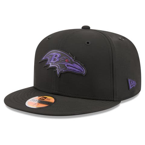 Men's New Era Black Baltimore Ravens 2026 Sideline 59FIFTY Fitted Hat