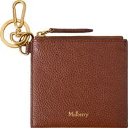 Mulberry Clip Zipped Leather Card Pouch